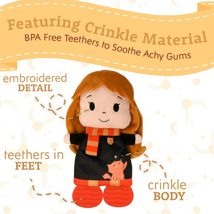 Harry Potter Hermione Granger Sensory Blanky with Crinkle