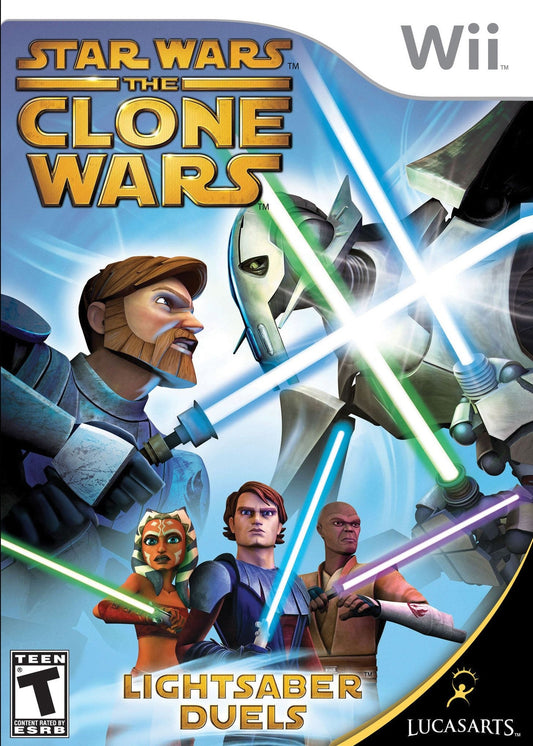 Star Wars Video Game - The Clone Wars Lightsaber Duels (Wii)