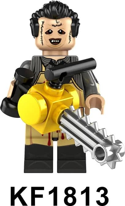Movies Lego Custom Minifigure - Leather Face