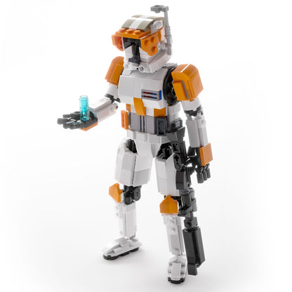 Star Wars Lego Set - Commander Cody 9" Figure - Custom MOC made using LEGO bricks