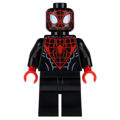 Marvel Lego Custom Minifigure - Miles Morales (Spider-Man)