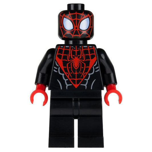 Marvel Lego Custom Minifigure - Miles Morales (Spider-Man)