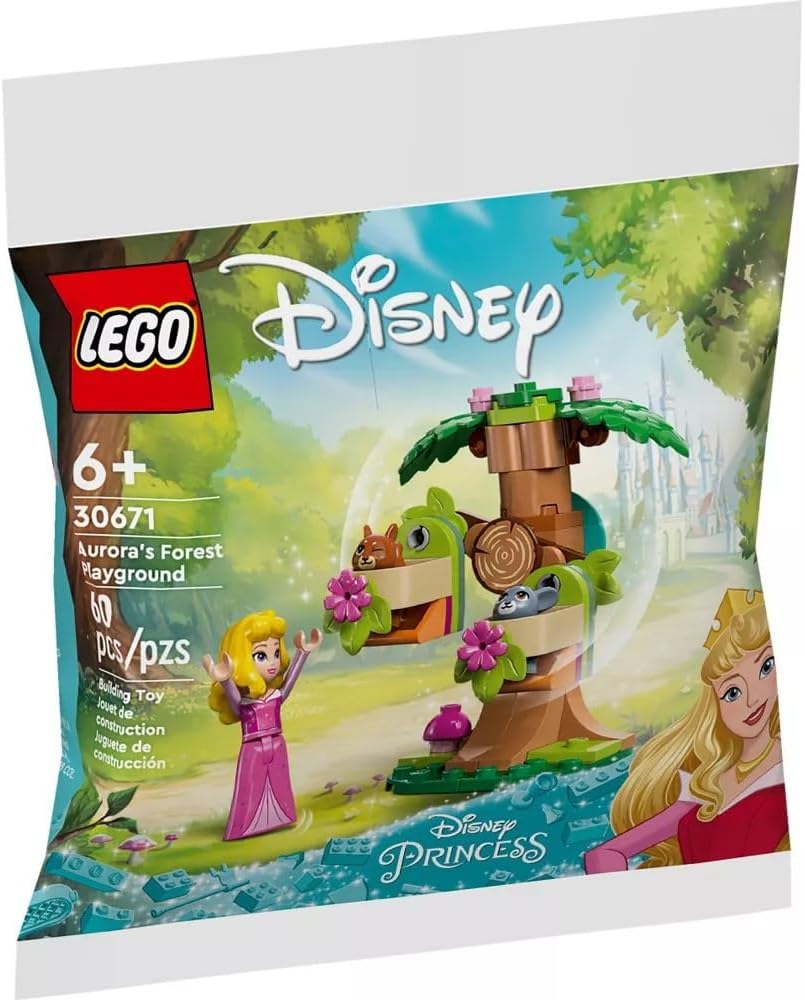 Disney Lego Set #30671 - Aurora's Forest Playground (Retired)