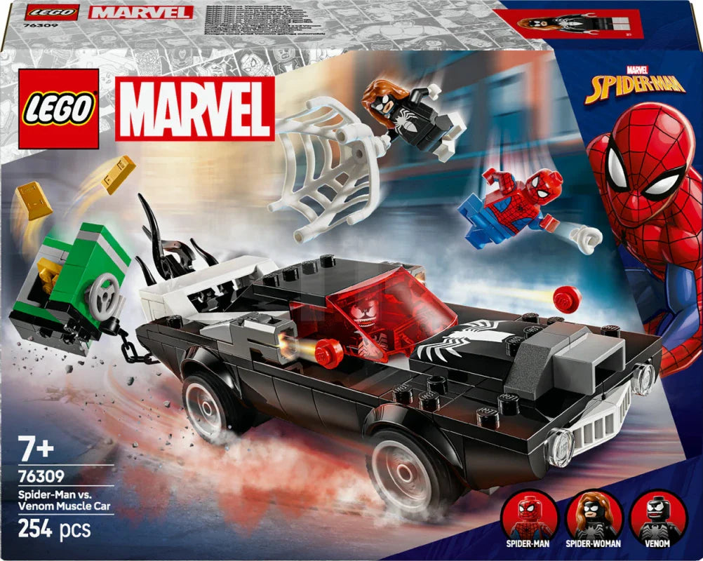 Marvel Lego Set #76309 - Spider-Man vs. Venom Muscle Car