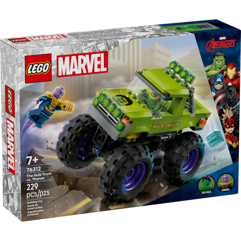 Marvel Lego Set #76312 - The Hulk Truck vs. Thanos