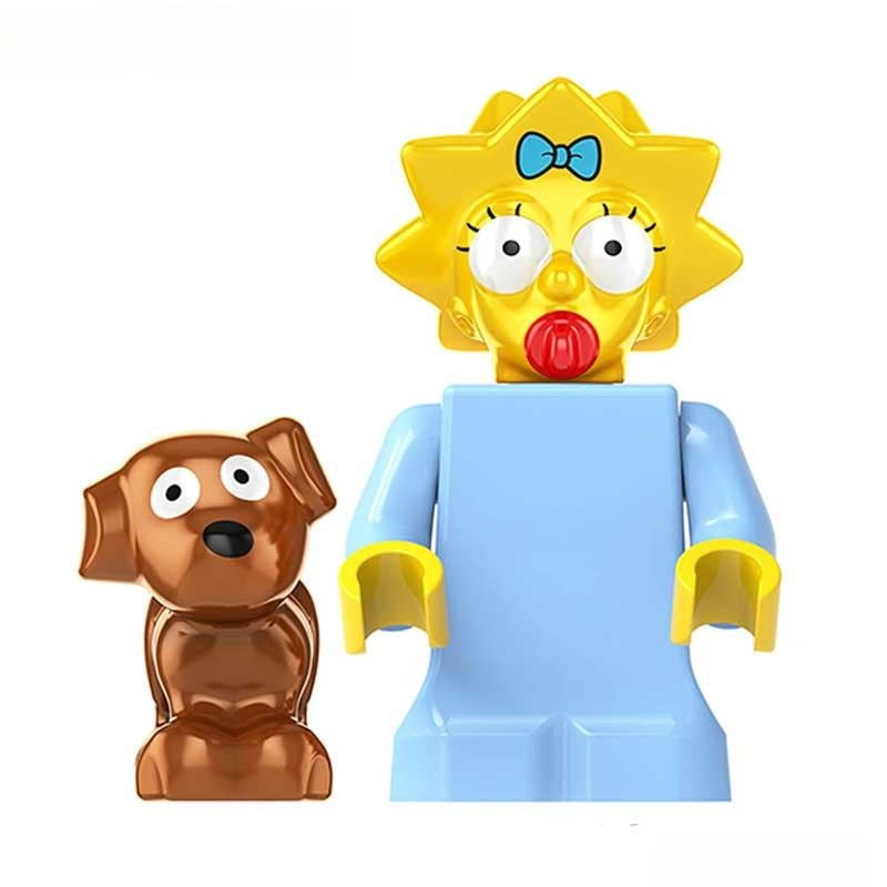 Simpsons Lego Custom Minifigure - Maggie Simpson