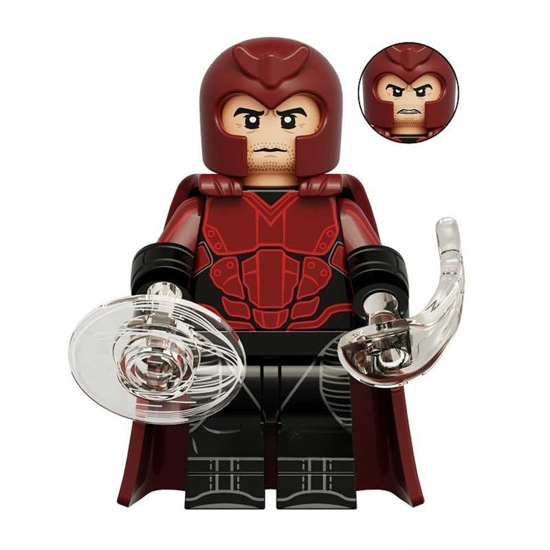Marvel Lego Custom Minifigure - Magneto From X-Men First Class
