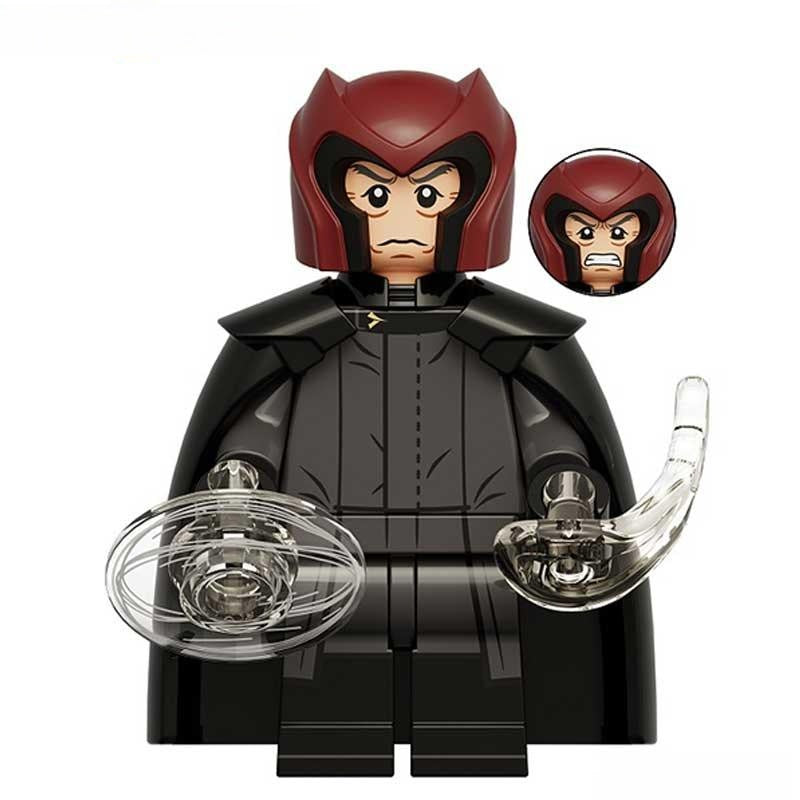 Marvel Lego Custom Minifigure - Magneto From X-Men