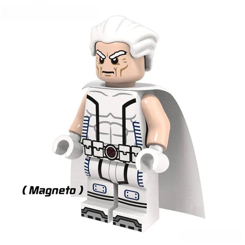 Marvel Lego Custom Minifigure - Magneto White Suit X-Men