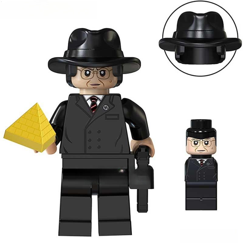 Indiana Jones Lego Custom Minifigure - Major Arnold Ernst Toht