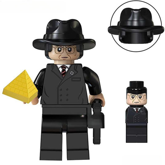 Indiana Jones Lego Custom Minifigure - Major Arnold Ernst Toht