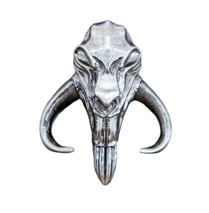 Star Wars Mandalorian Mythosaur Skull Pewter Collector Pin