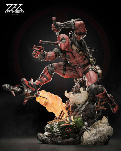 Marvel Comics Statue - Deadpool (1:4 Scale & Bust)