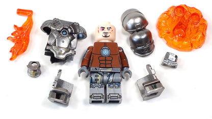 Marvel Lego Custom Minifigure - Iron Man Mark 1 Suit