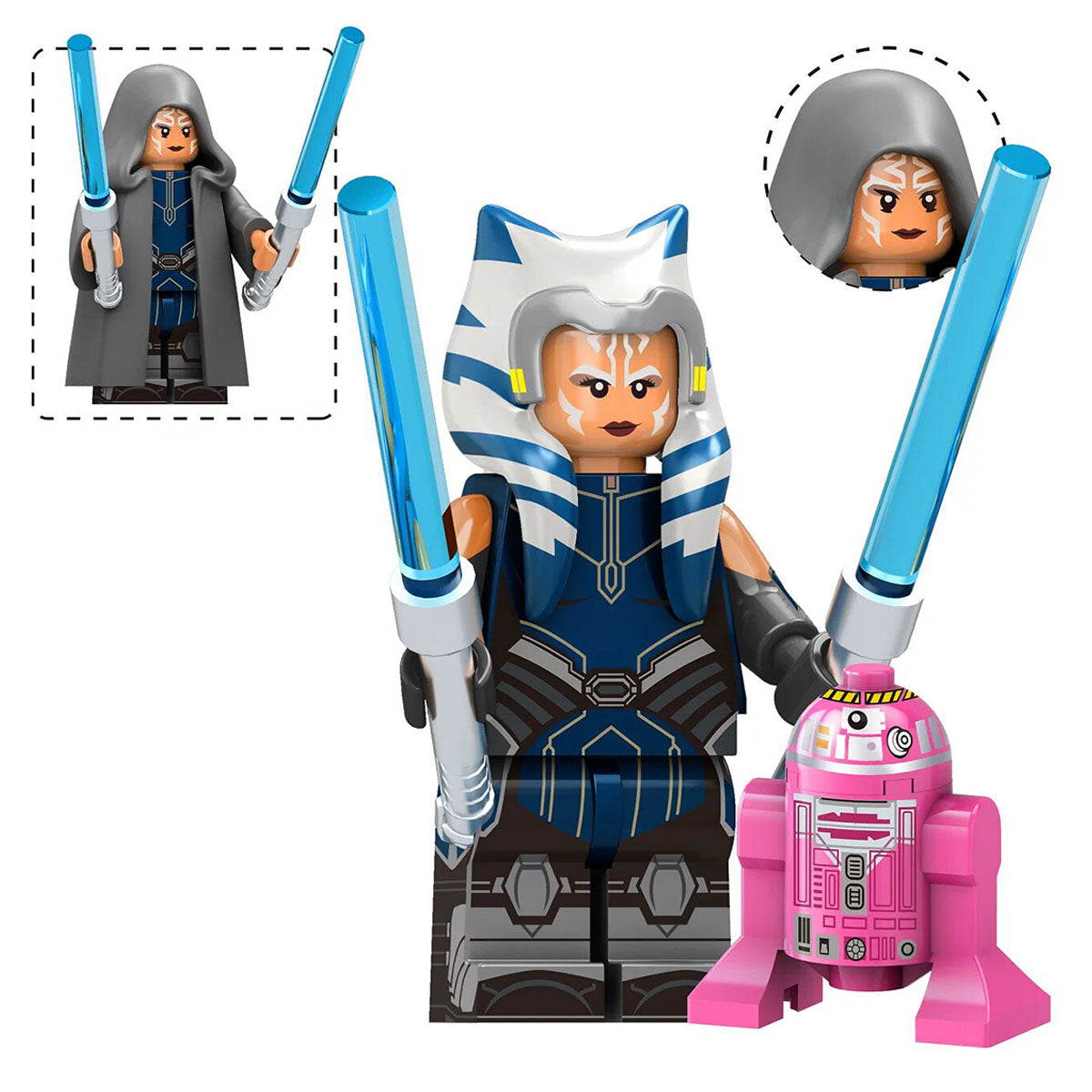 Star Wars Lego Custom Minifigure - Ahsoka Tano