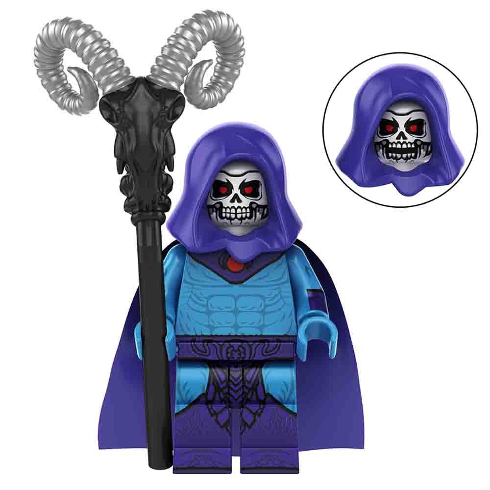 Masters of the Universe Lego Custom Minifigure - Skeletor