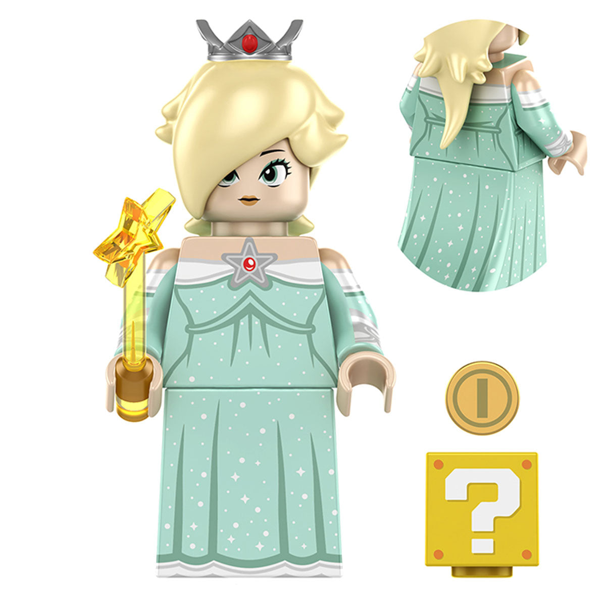 Games Lego Custom Minifigure - Princess Rosalina Super Mario Brothers