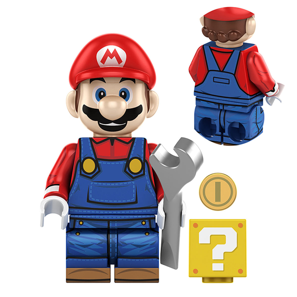 Games Lego Custom Minifigure - Mario from Super Mario Brothers