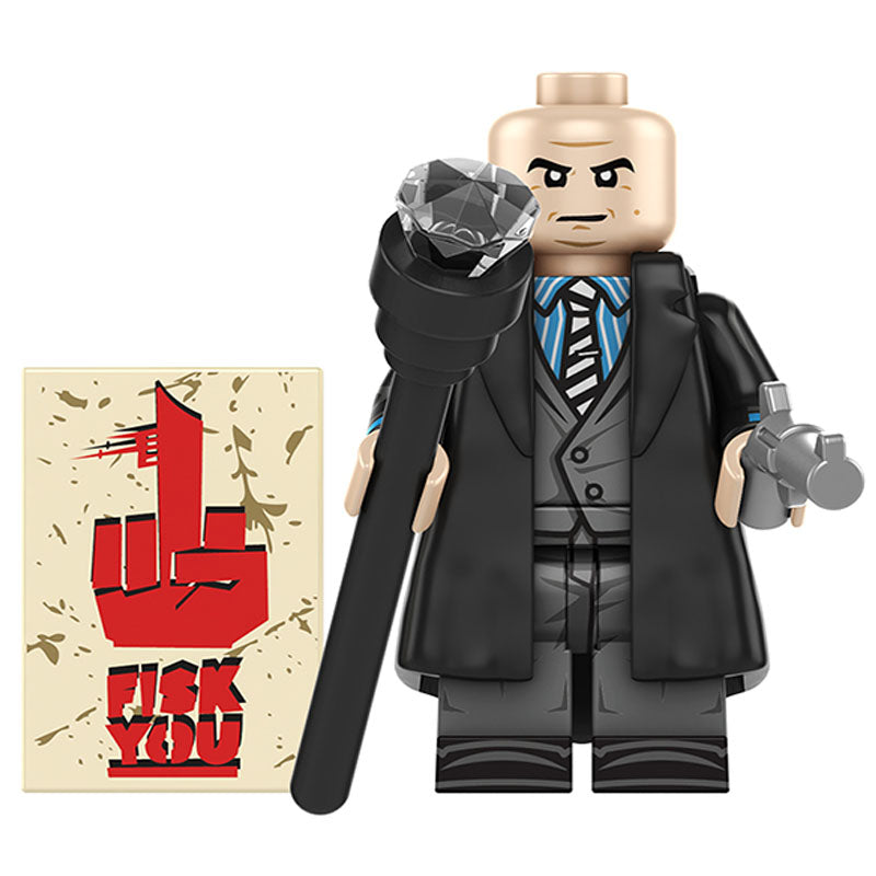 Marvel Lego Custom Minifigure - Wilson Fisk Kingpin Defenders