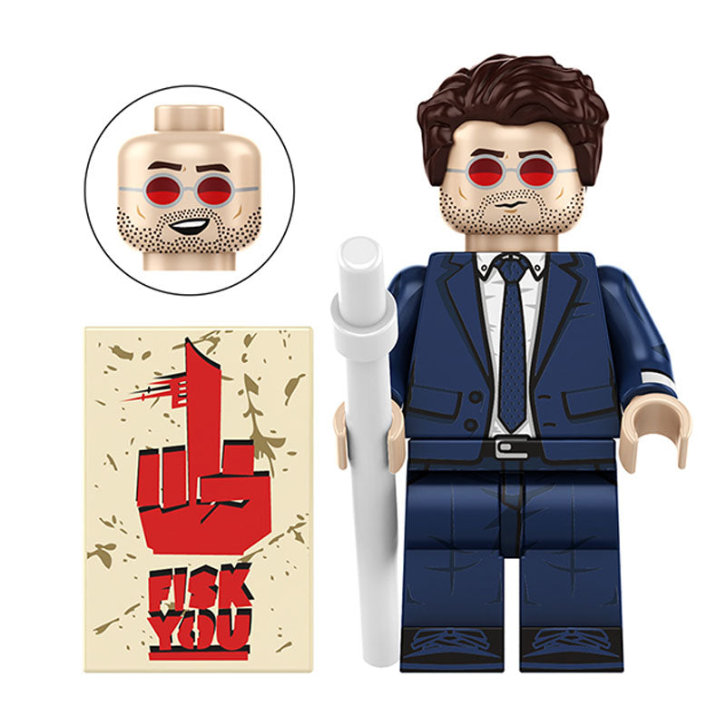Marvel Lego Custom Minifigure - Matt Murdock Defenders
