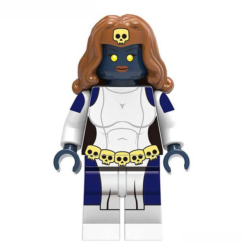 Marvel Lego Custom Minifigure - Mystique X-Men Classic Version