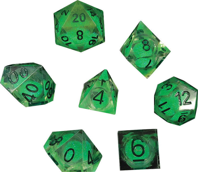 TMNT RPG: Mutagen Green Dice Set