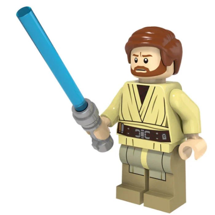 Star Wars Lego Custom Minifigure - Obi Wan Kenobi 1