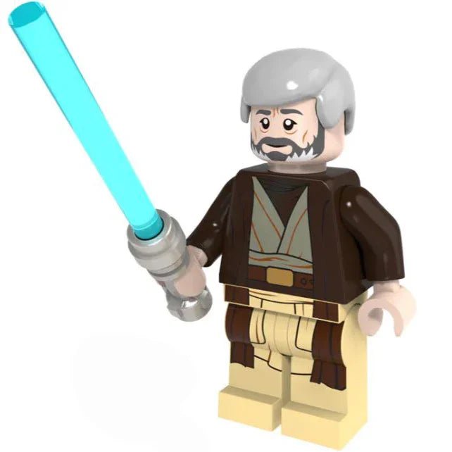 Star Wars Lego Custom Minifigure - Obi Wan Kenobi 2
