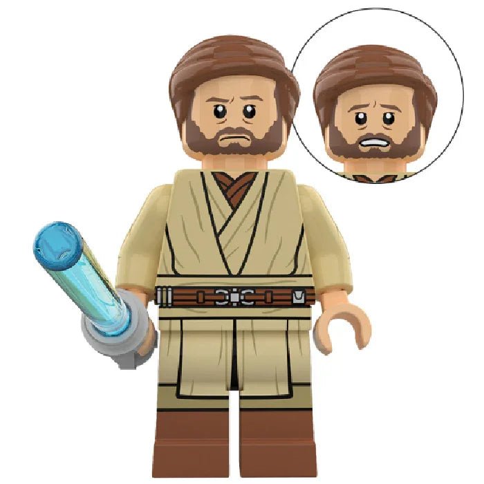 Star Wars Lego Custom Minifigure - Obi Wan Kenobi 3