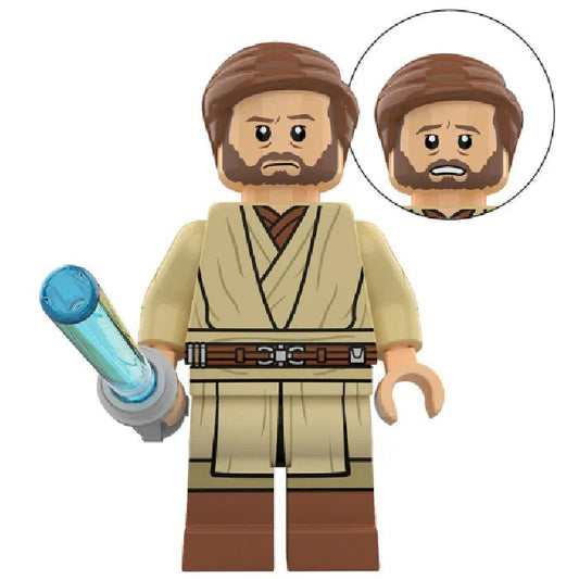 Star Wars Lego Custom Minifigure - Obi Wan Kenobi 3