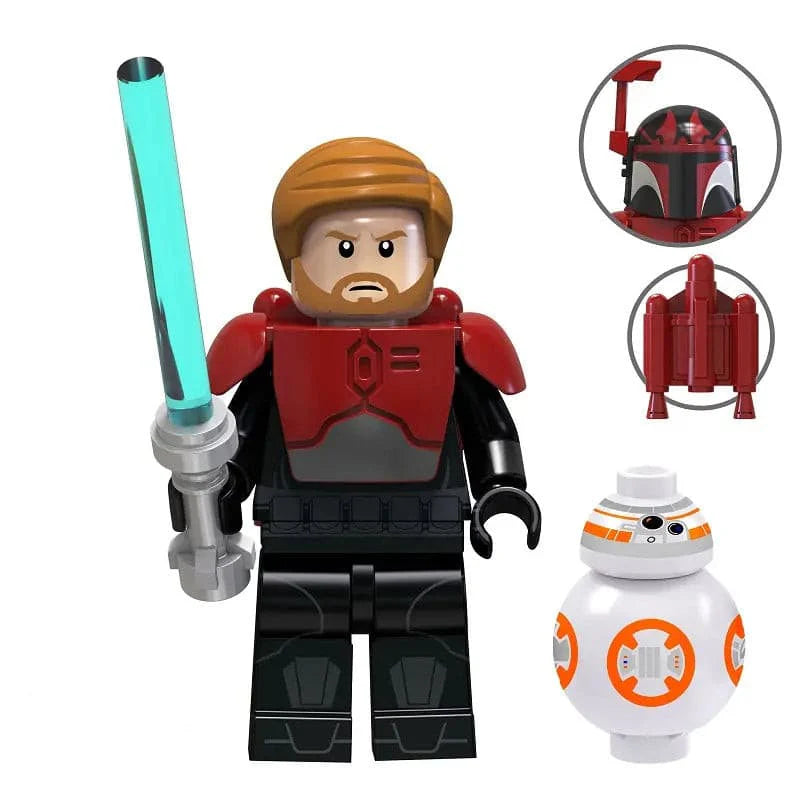 Star Wars Lego Custom Minifigure - Obi-Wan (Desert Jedi)