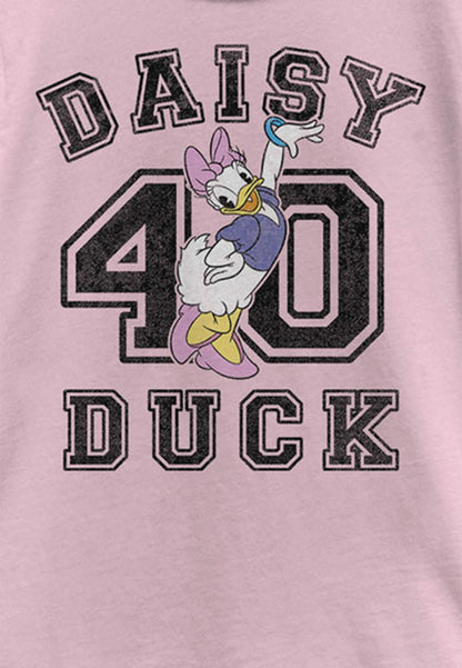 Disney Daisy Duck Solid Crew Tee Shirt