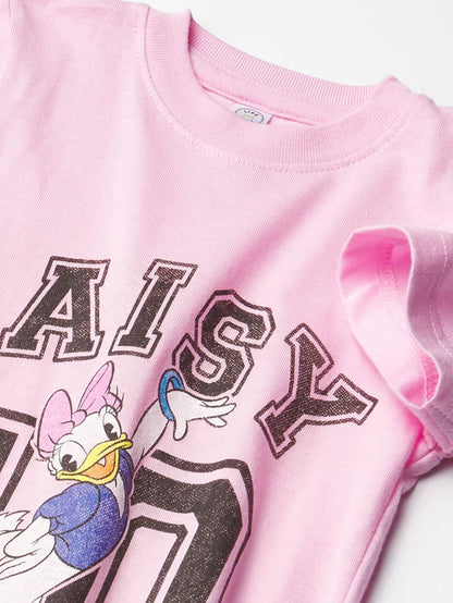 Disney Daisy Duck Solid Crew Tee Shirt