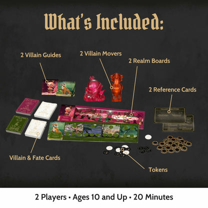 Disney Villainous Sugar & Spite Strategy Board Game