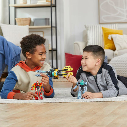 Transformers Action Figure Set - Bumblebee & Mo Malto (EarthSpark Cyber-Combiner)