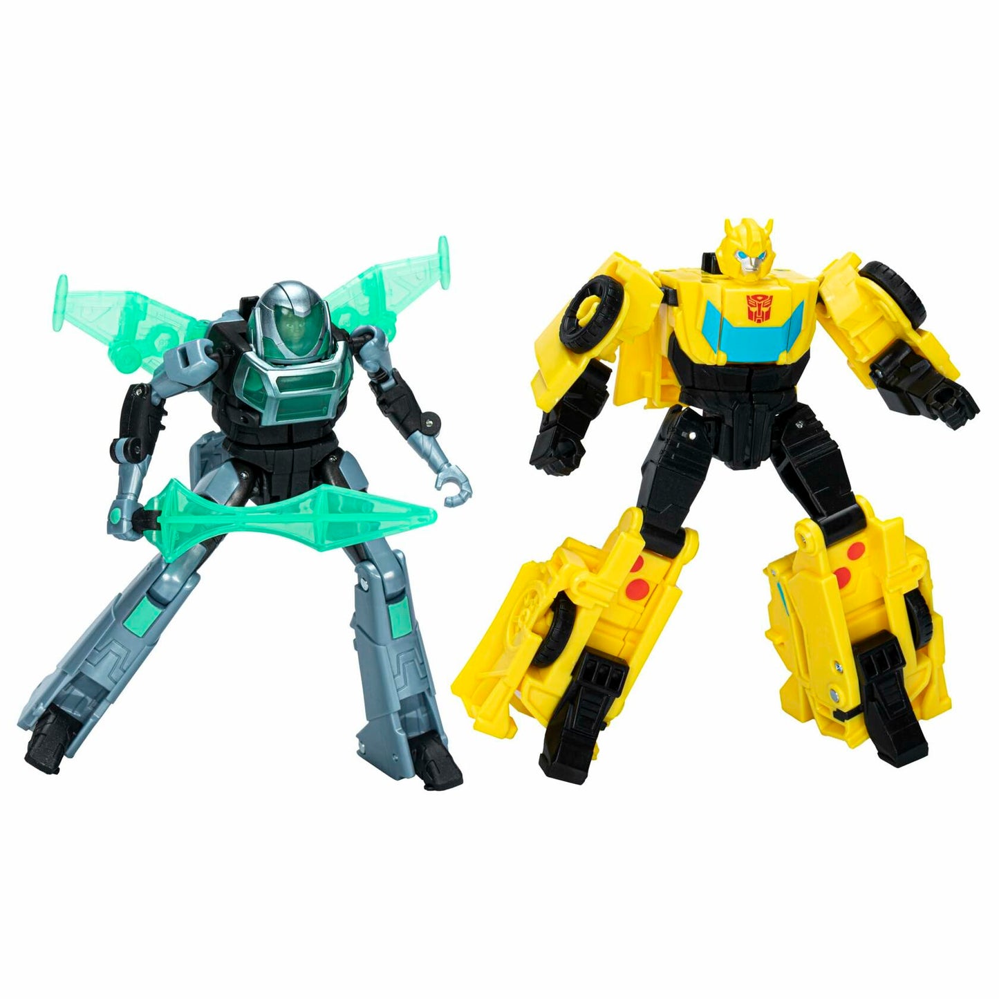 Transformers Action Figure Set - Bumblebee & Mo Malto (EarthSpark Cyber-Combiner)