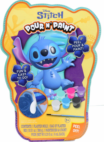 Disney Stitch Pour N’ Paint Art Kit