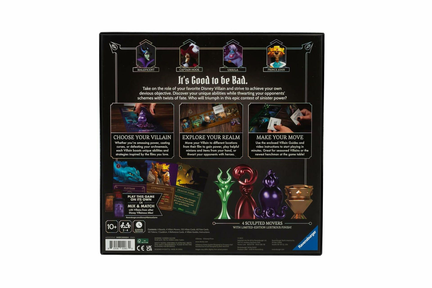 Disney Villainous Introduction to Evil Board Game