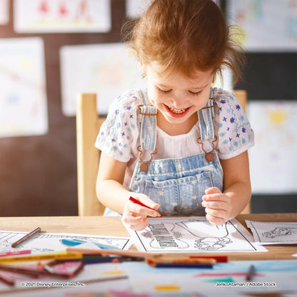 Disney Princess Ariel 32-Page Color by Number Activity Book