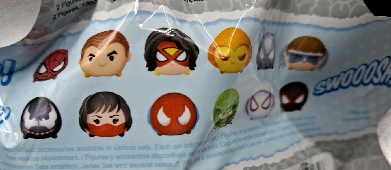 Marvel Tsum Tsum Webslingers Individual Random Figure Mystery Pack 2025