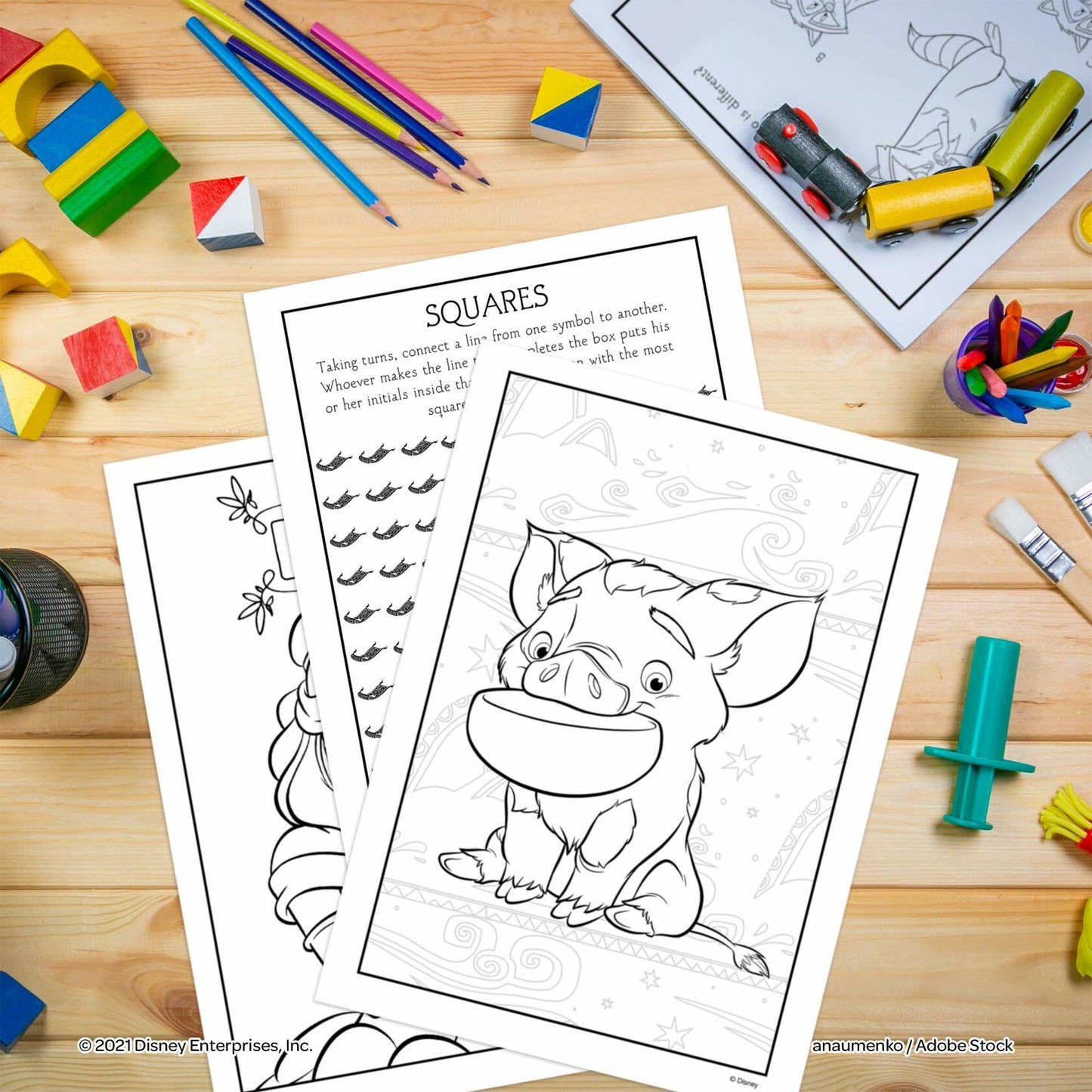 Disney Princess Ariel 32-Page Color by Number Activity Book