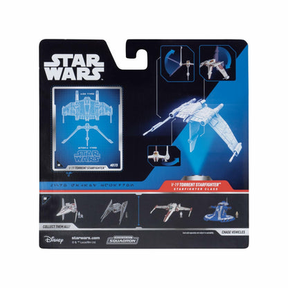 Star Wars Micro Galaxy V-19 Torrent Starfighter 5" Vehicle with Figure