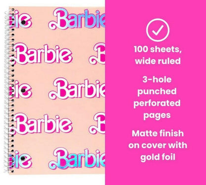 Barbie Pink Composition Notebook
