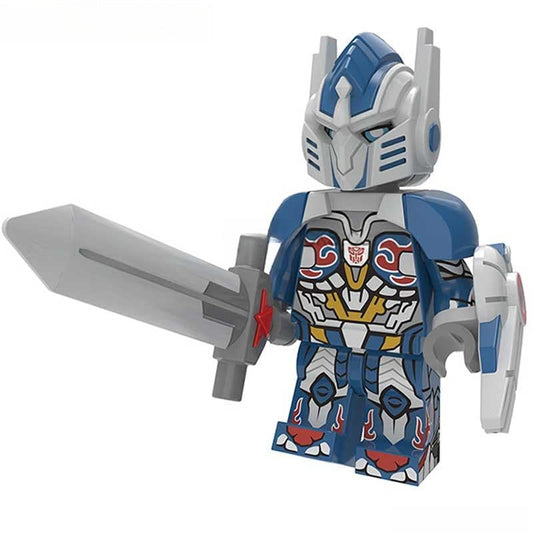 Transformers Lego Custom Minifigure - Optimus Prime Knight