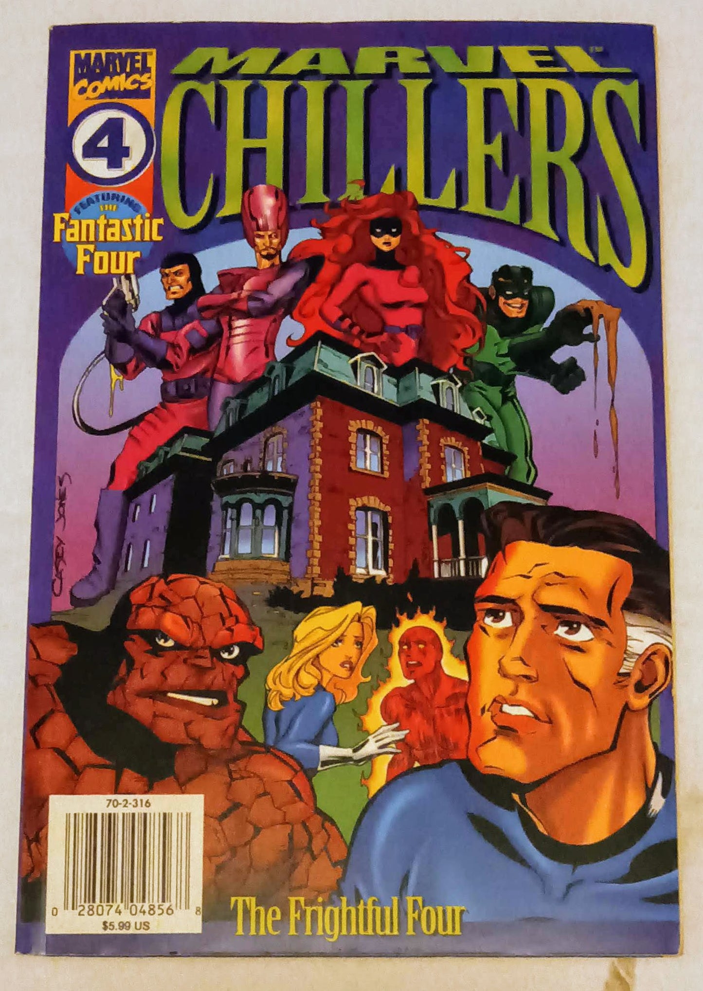 Marvel Comics Storybook: Marvel Chillers - The Frightful Four