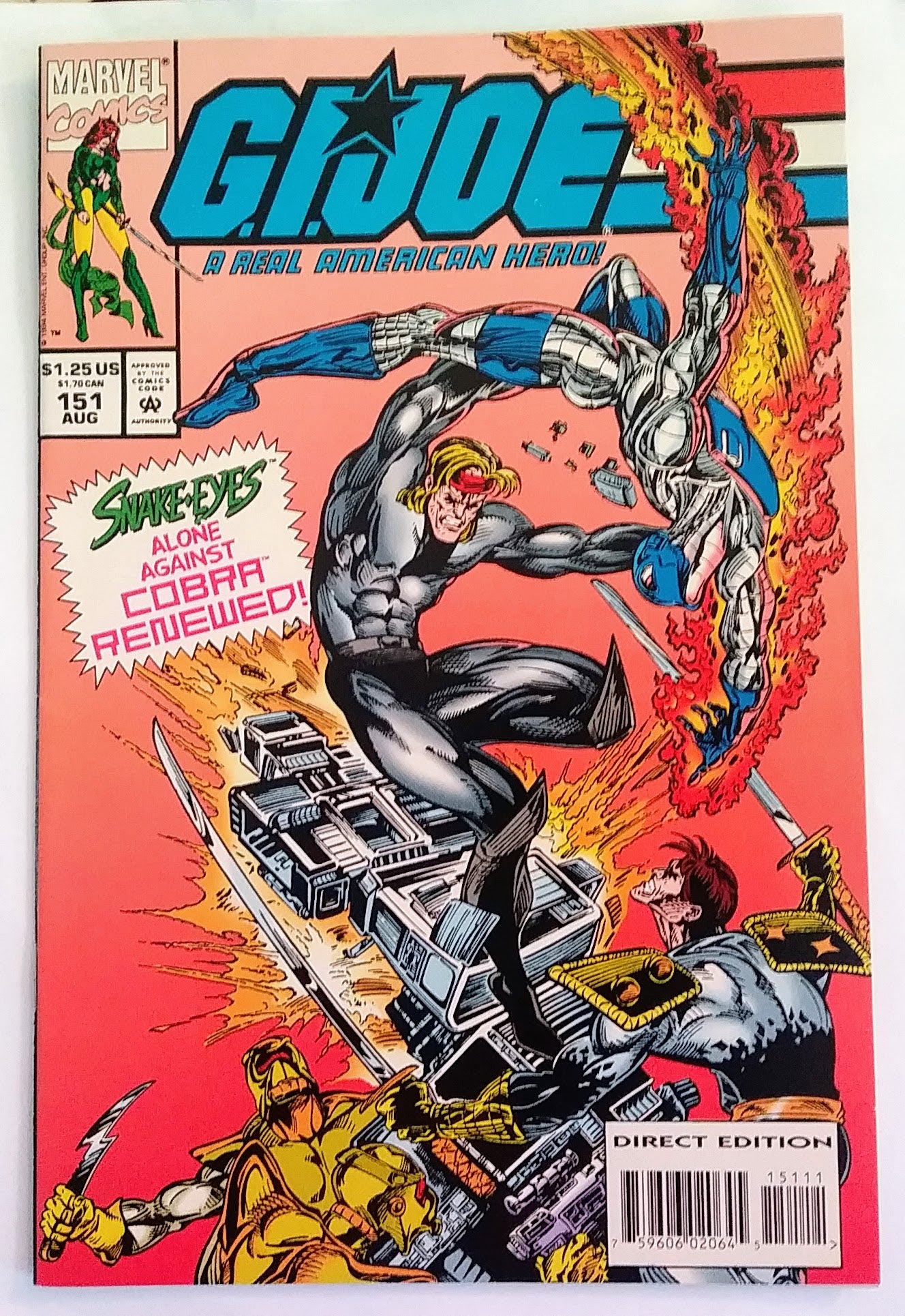 Marvel Comics: G.I. Joe: A Real American Hero #151
