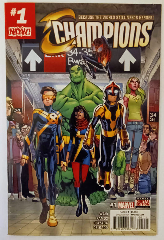 Marvel Comics: Champions V2 #1