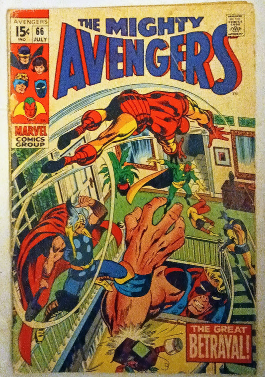 Avengers #066, Marvel Comics (July 1969)