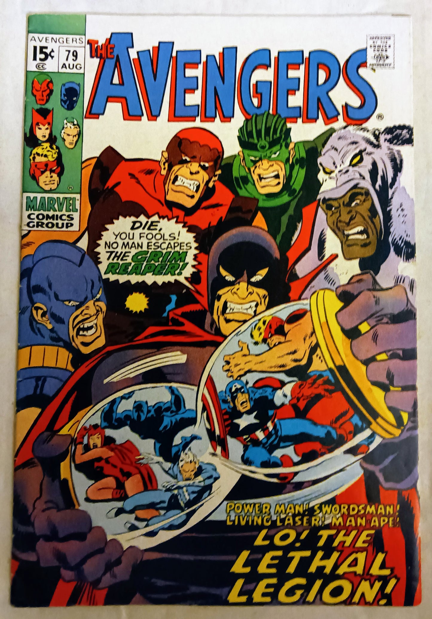 Avengers #079, Marvel Comics (August 1970)
