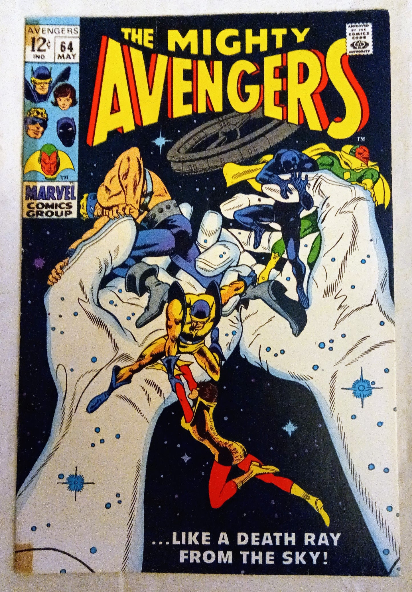 Avengers #064, Marvel Comics (May 1969)